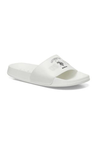 U.s. Polo Assn. 101984308 Arwen 5fx Beyaz Kadın Terlik Beyaz