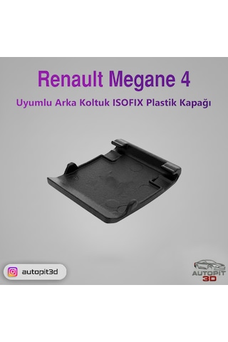 Renault Megane 4 Uyumlu Arka Koltuk Isofıx Plastik Kapağı