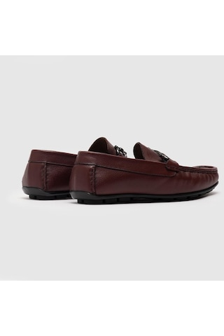 Cabani Hakiki Deri Bordo Erkek Loafer Ayakkabı Bordo (521641106) Bordo