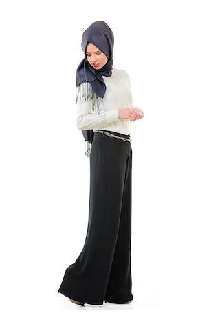 Soralline Kadın Pantalon Abiye 1678 Lacivert Lacivert