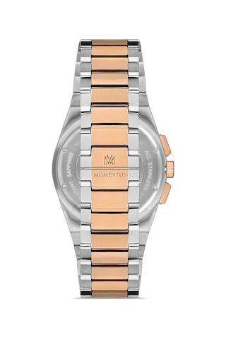 Momentus Men's Time Master Tm345t-04sr Gümüş - Rose Gold