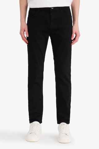 Defacto Sergio Regular Fit Solmayan Renk Siyah Erkek Jean Pantolon E6111ax/nm40 Siyah