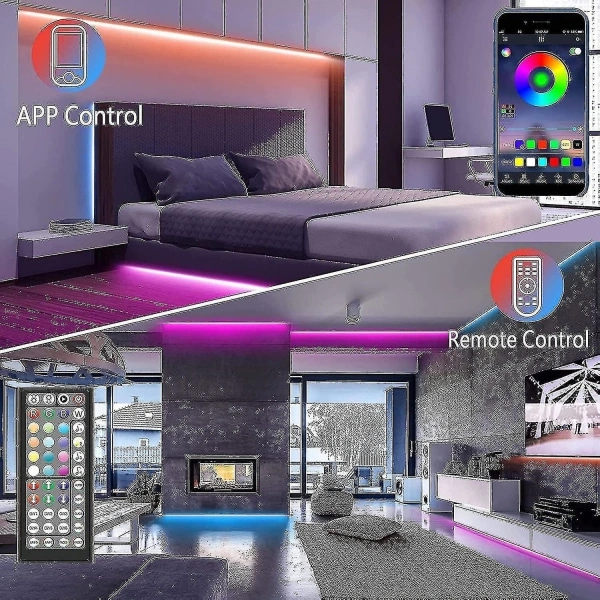 30m Led Işık Bluetooth Rgb Işık Led Işık Şeridi - Perfet Diğer