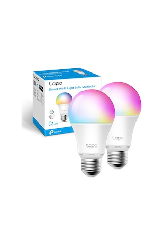 Tapo L530e 2-pack , 8.7 W, 2.4 Ghz, 16.000.000 Renk Tonu, E27 Duy, Amazon Alexa Ve Google Home İle Çalışır, Rengi Değiştirilebilir, Hub Gerekmez, Çok Renkli Akıllı Wi-fi Ampulü Sku: Smg8690010160430 Açık Kahverengi