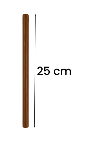 Midex Orf-bt-25brw-50x Kahverengi Ritim Çubuğu Paketi 25 Cm Karbon Fiber Örf Aletleri Seti Toptan Paket Tek Renk 50 Çift