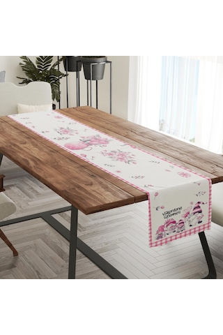 Suntek Noel Masa Örtüsü Cafe Dekoratif Ev Dekor Sevgililer