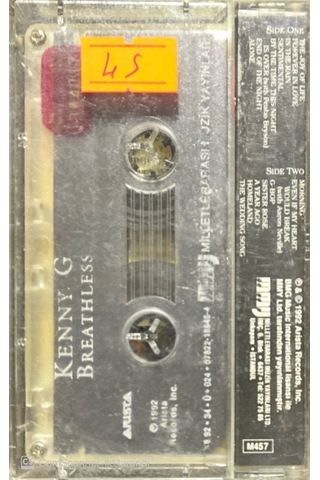 Plak Değildir Kaset Tir Kenny G Breathless Kaset