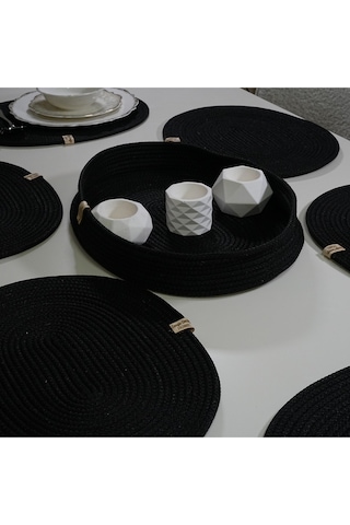 Zengin Design Home Zdh-630 Yuvarlak Supla Siyah