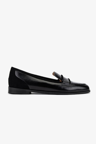 Valmenti Kadın Hakiki Deri Siyah Loafer Ayakkabı 611 H10046-b12 Bn Ayk Sk25-26 Black/black Siyah