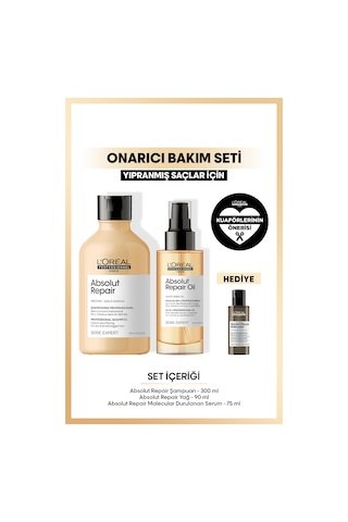 L'Oréal Professionnel Serie Expert Absolut Repair Onarıcı Bakım Tanışma Seti