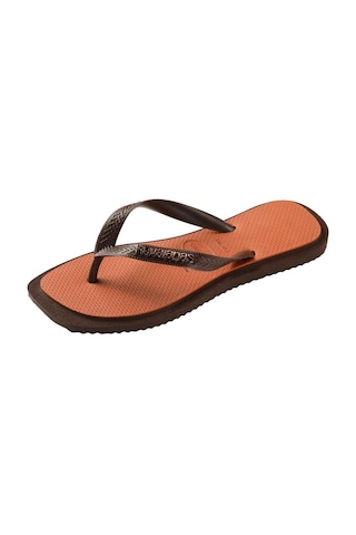 Havaianas Top Square Fusion Koyu Kahverengi Kadın Parmak Arası Terlik-6578 Kahverengi