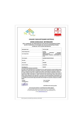 Organik Keçiboynuzu & Dut & Üzüm Özü 3'lü 315 Ml Pestisit Analizli