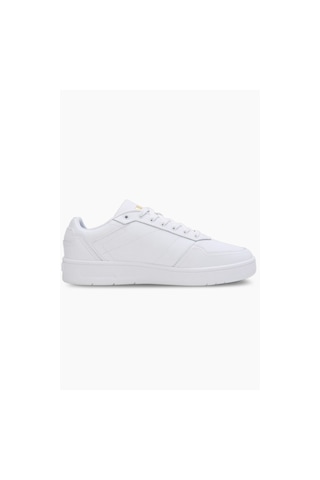 Puma Court Classic Lux Erkek Spor Ayakkabı 39501901 Beyaz Beyaz