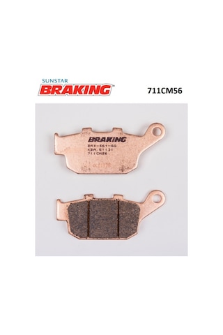 Honda Nc X Dct 750 2020 Braking Sinterli Arka Fren Balatası 711cm56 Honda Nc X Dct 750 2020 Braking Sinterli Arka Fren Balatası 711cm56