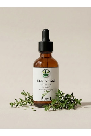 Kekik Uçucu Yağı Thyme Essential Oil Thymus Vulgaris Saf Doğal 20 Ml 20 ML
