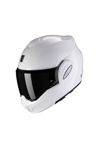 Scorpion Exo-tech Evo Çene Açılabilir Motosiklet Kaskı Beyaz
