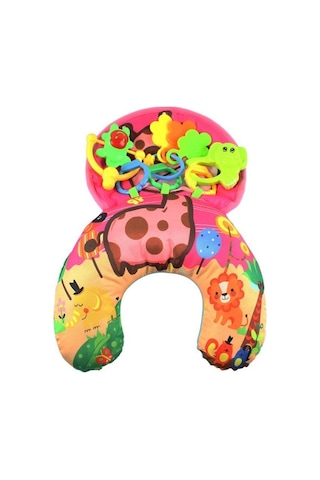 Canda Oyuncak Kutulu Bebek Eğlence Yastığı