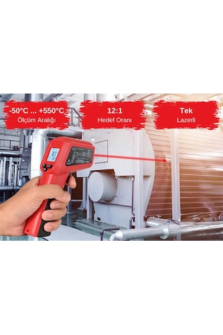 Loyka Dt8550ah Lazerli Dijital Termometre 550 C