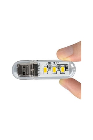 Mini Usb Led Lamba 5730 Smd 3 Led Anahtarlık Portatif Taşınabilir Gece Lambası Masa Aydınl.Kamp