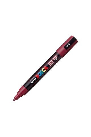 Uni Posca Pc-5M Boyama Markörü 1.8-2.5Mm Wine Red