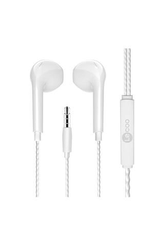 Lecoo Eh104w 3.5 Mm Jacklı Kablolu Kulak İçi Mikrofonlu Kulaklık Beyaz 2