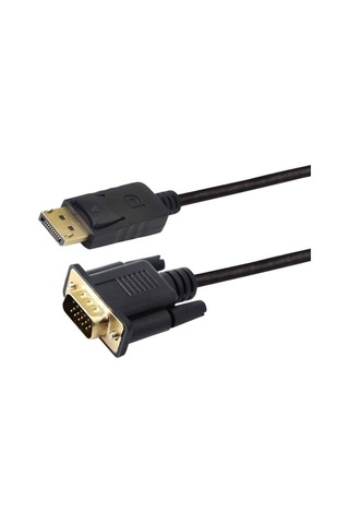 Displayport Vga Kablo 1.8 Metre Dp Vga Kablo