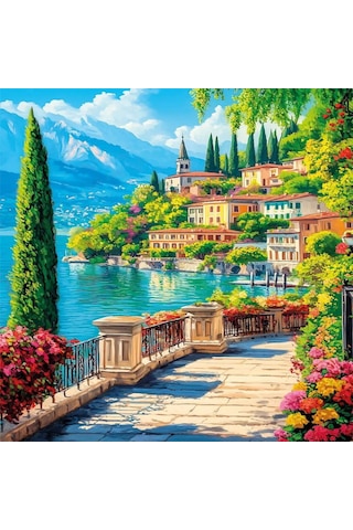 20843 Puzzle 1000 Lake Como