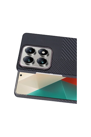 Xiaomi Mi 14t Pro Vega Magsafe Kapak - Siyah Düz Renkli