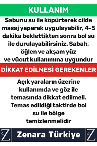 Bitkisel Organik %100 Doğal Saç Yüz Vücut El Kullanım Cilt Temizleyici Kepek Önleyici Sabun Sidr