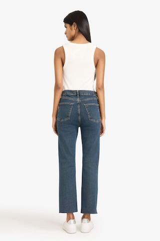 Defacto Crop Flare Fit Düşük Bel Bilek Boy Jean Yıkamalı Pantolon G2217ax25wnnm35 Mavi-nm35