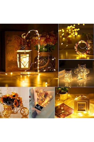 5 Metre, Peri Led Işık, Pilli, Led Aydınlatma, Led Işık, Dekorati