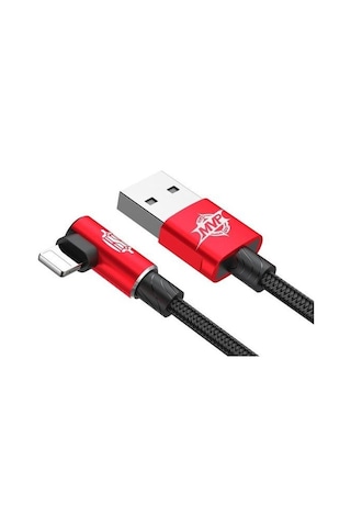 Baseus Lightning 1 Metre Mvp Kablo Kırmızı