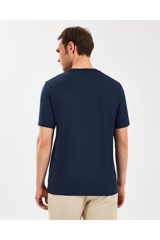 Skechers M Lightweight Graphic Tee T-shirt Erkek Lacivert Tshirt S2510169-410 Lacivert