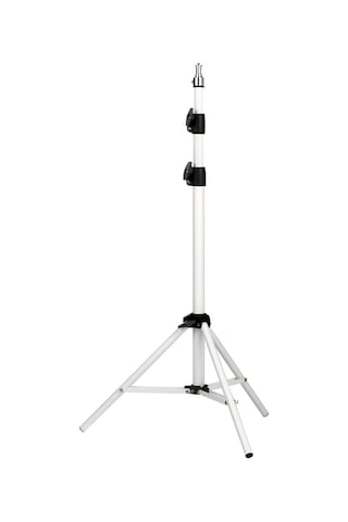 Neevoyu Wanbo Projeksiyon İçin Evrensel Ayarlanabilir Tripod: 3 Bölüm, 30-170cm Yükseklik, 360 Görünüm Açısı, Beyaz Spcc Çelik