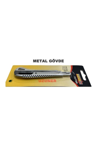 LEO Metal Gövdeli Maket Bıçağı Küçük Boy Mini Falçata