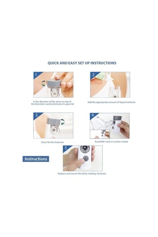 Medikaltec Air Pro 3 Mini Mesh Nebulizatör Nebul Tasınabilir Sessiz Nebulizatör