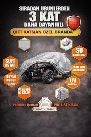 Tüm Atv İle Uyumlu Atv Brandası