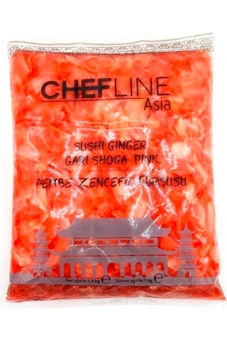 Chefline Asia Pembe Zencefil Turşusu 1500 G