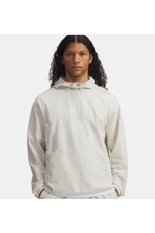 Under Armour Ua Unstoppable Wvn Hoodie Erkek Sweatshirt-31732 beyaz