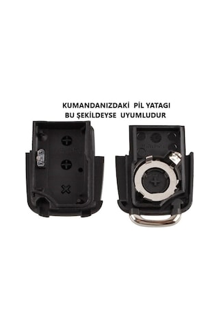 Gma Keys Lüx Volkswagen Vw Golf Polo Jetta Bora Passat Transporter Dönüşüm Çevirici Anahtar Kumanda Kabı