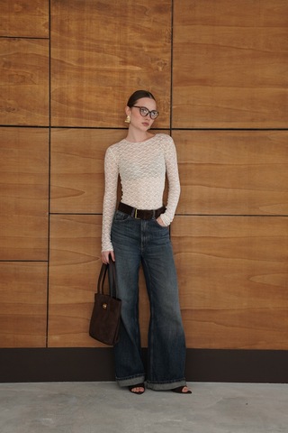 Verymoda Dantel Bluz F2092 Krem