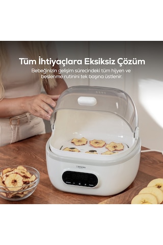 Buharlı Biberon Sterilizatörü Ve Kurutucu X1001