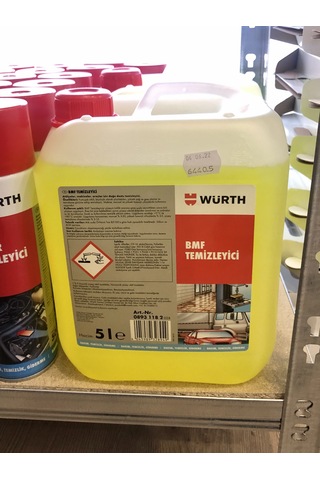Würth Bmf Genel Amaçlı Araba Atölye Ve Tekne Temizleyici 5 Lt