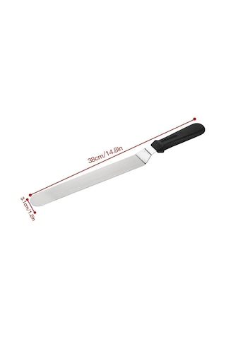 Nar Kalıp Eğik Pasta Sıvama Spatula 25cm