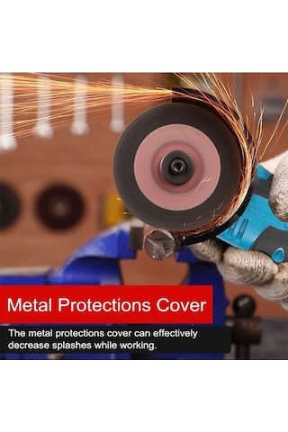 Pazly 12v Taşınabilir Şarj Edilebilir Açılı Taşlama Makinesi - Seramik, Karo, Ahşap İçin 2 Disk Hediye