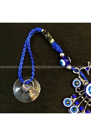 Tavus Kuşu Nazar Araba Hediyesi Vantuz Otomobil Dikiz Ayna Süsü (464573715)