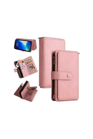 Bloomnest 13 Pro Cbtx İphone Uyumlu Skin, Pu + Tpu Hissedi, 15 Kartlı Kapı, Uyumlu, Koruyucu Diğer