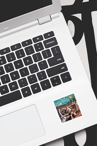 Art Sanat Tasarımlı Laptop Notebook Tablet Telefon Sticker Set 009