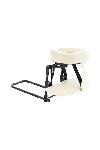 Merıglare Ev Masaj Seti Yüz Yastık Kafalık, Ayarlanabilir Eğimli Yatak İçin Ergonomik Masaj Kafalık, Ameliyat Sonrası Bakım Ve Spa İçin Pu Süngerden Yapılmış, Bej Beyaz