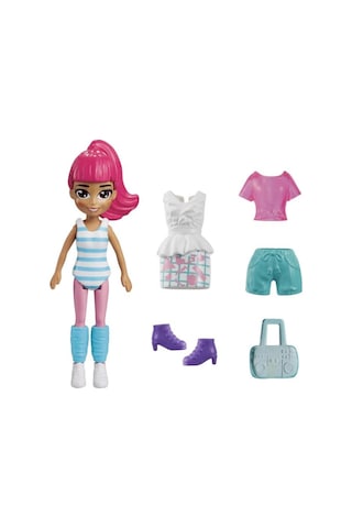 Polly Pocket Moda Aksesuarları -Pembe HNF50 HKV87 Lisanslı Ürün
